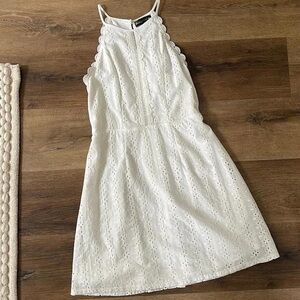 White Eyelet Dress